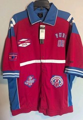 Vintage Y2K Fubu Jump Suit Top w/ Patches Mens Size 2XL – NEW WITH TAGS