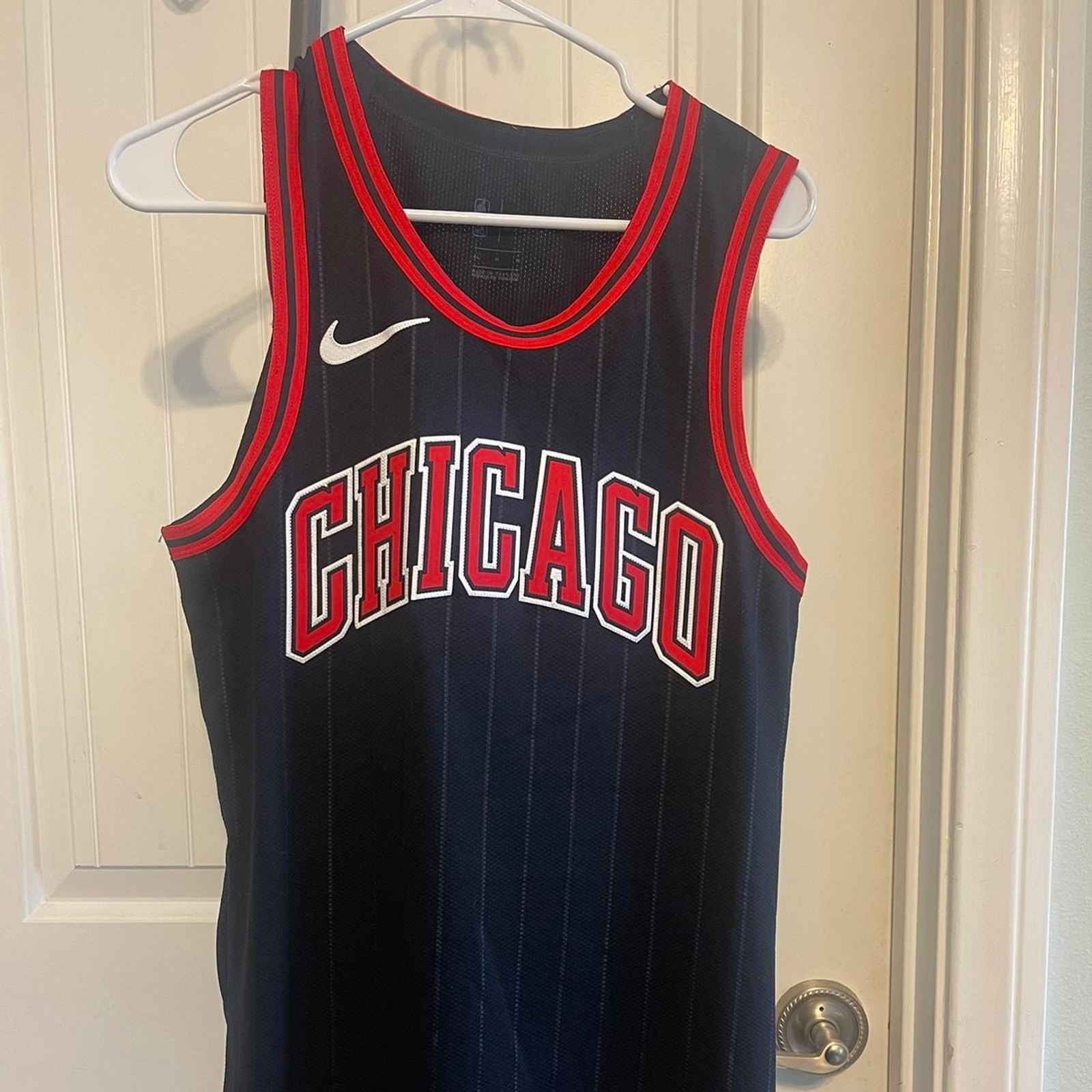 Nike Men's Black and Red Top gallery
