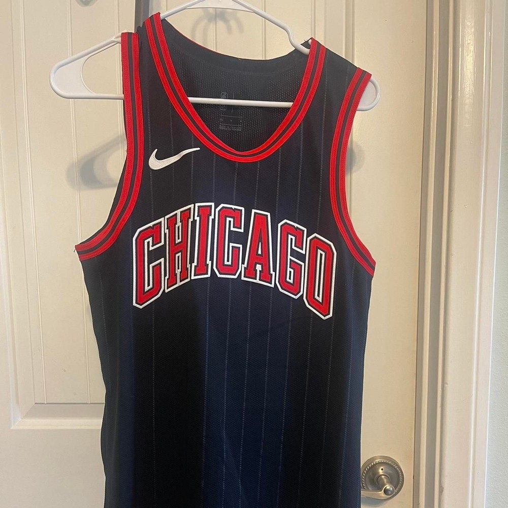 Nike Men's Black and Red Top