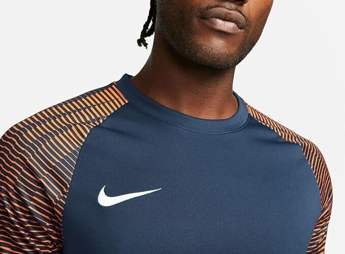 Nike Men's Dri-Fit Academy Pro Short Sleeve Soccer Jersey Top DH8031-411 gallery