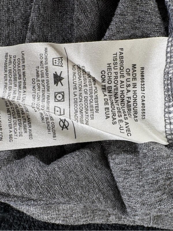 Nike Red Sox Gray and Red Raglan Long Sleeve Shirt 2289 gallery