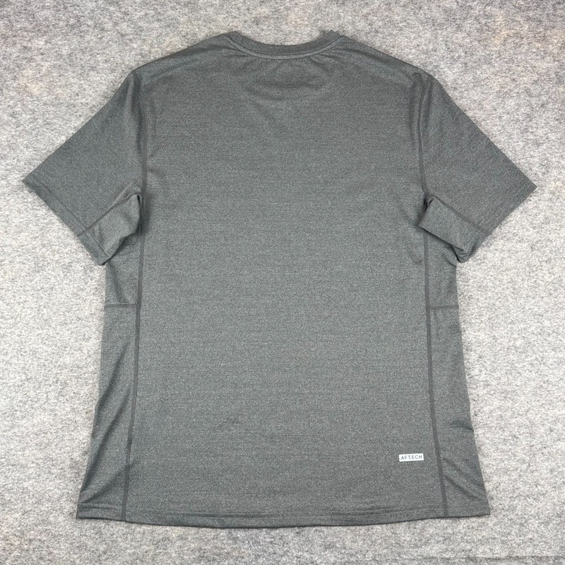 AFTCO AFTECH Air-O Mesh Performance Fishing T-Shirt Gray Mens Large L gallery