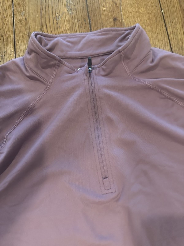 Rhone Session 1/4 Zip Pullover Maroon UPF 50+ Performance Golf Men’s Large gallery