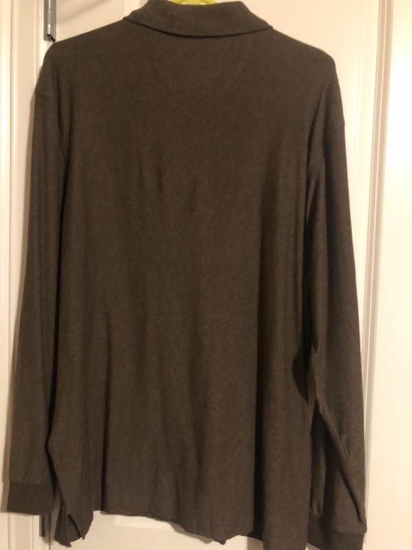 NWT ROUNDTREE & YORKE MEN'S L/S TOP SIZE LARGE gallery