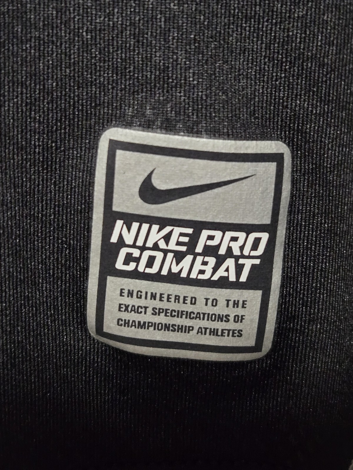 Nike Pro Combat Shirt PG Perfect Game Mens Size L Black Dri-fit Fitted Hypercool gallery