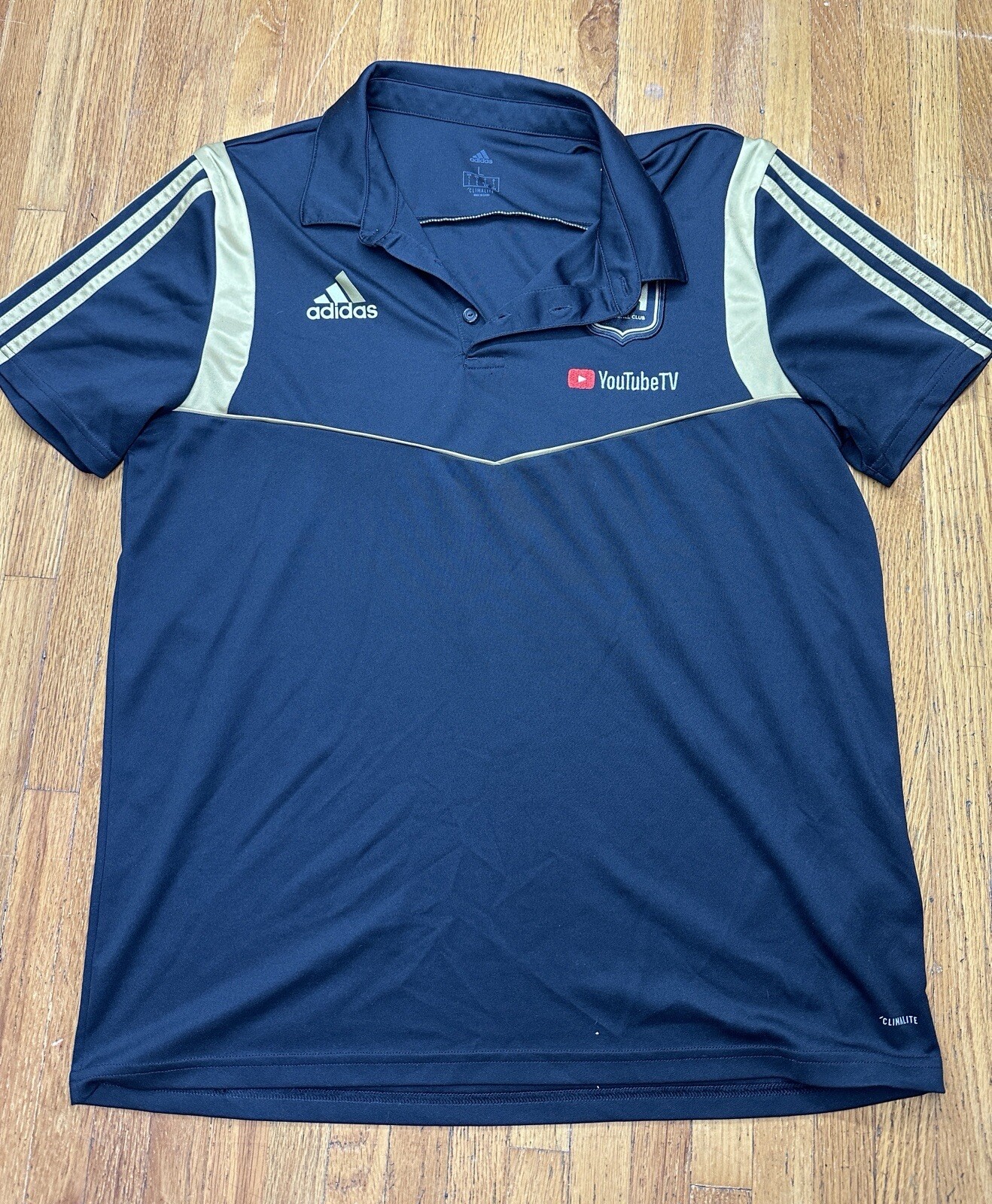 Adidas Men's Jersey Los Angeles Football Club 2020 Black Home Large Soccer MLS gallery