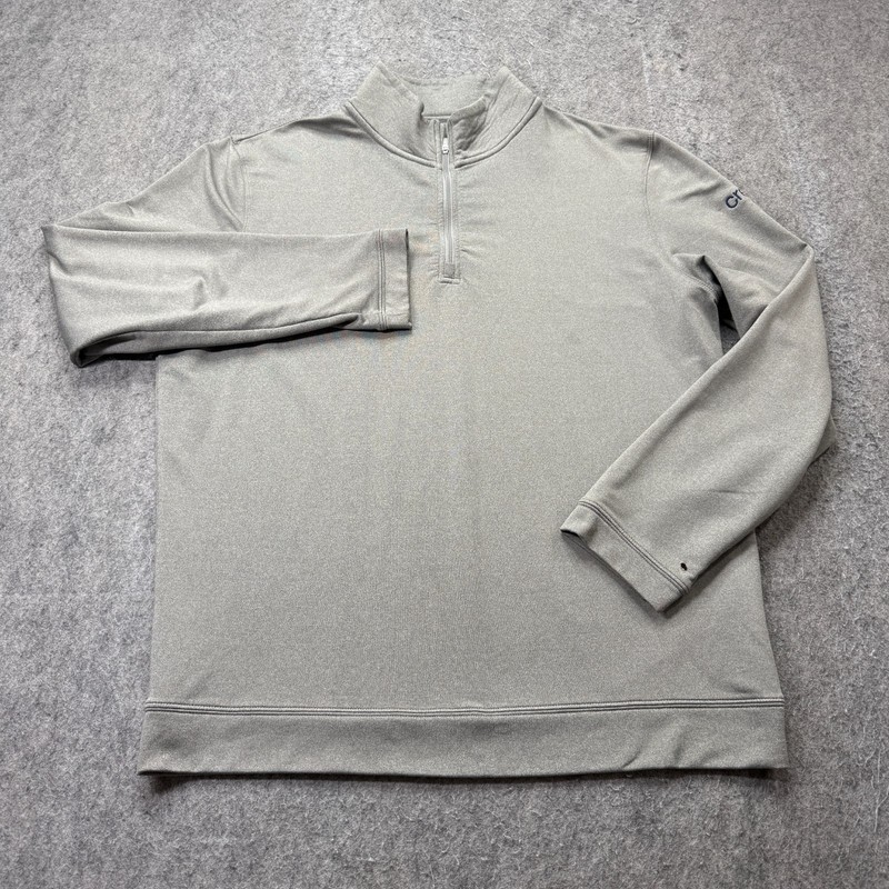 Onward Reserve 1/4 Zip Pullover Men L Gray Performance Stretch Lightweight gallery