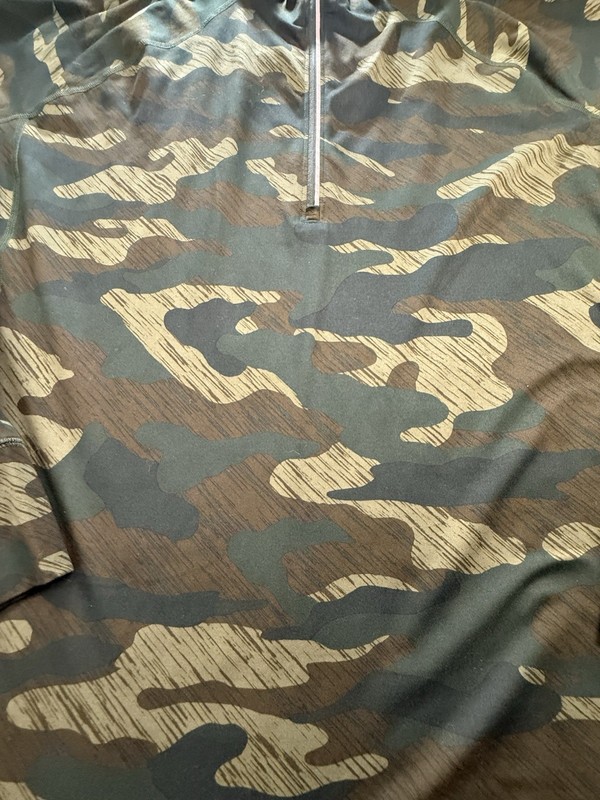 Xersion Mens XXL Active Pullover Jacket Olive Green Camo Zip 1/4 Golf & Training gallery