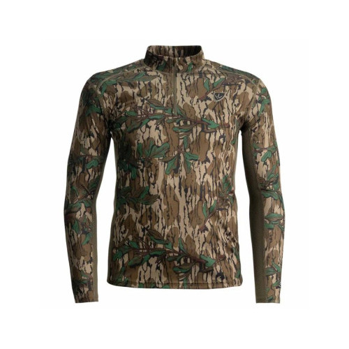 Blocker Finisher Turkey 1/4 Zip Performance Long Sleeve Tee MO Greenleaf 2X gallery