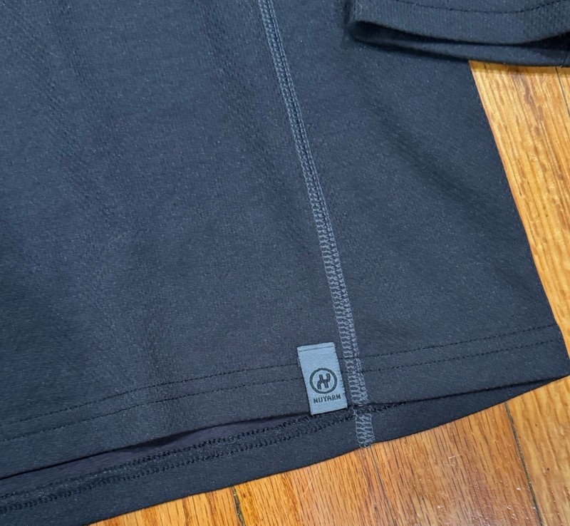 KUIU Pullover Black Nuyarn Merino Wool 1/4 Zip Hunting Base Layer Mens XL gallery