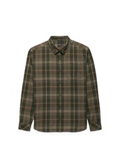 prAna Los Feliz Flannel Men’s Shirt, Spruce, Large, Standard Fit