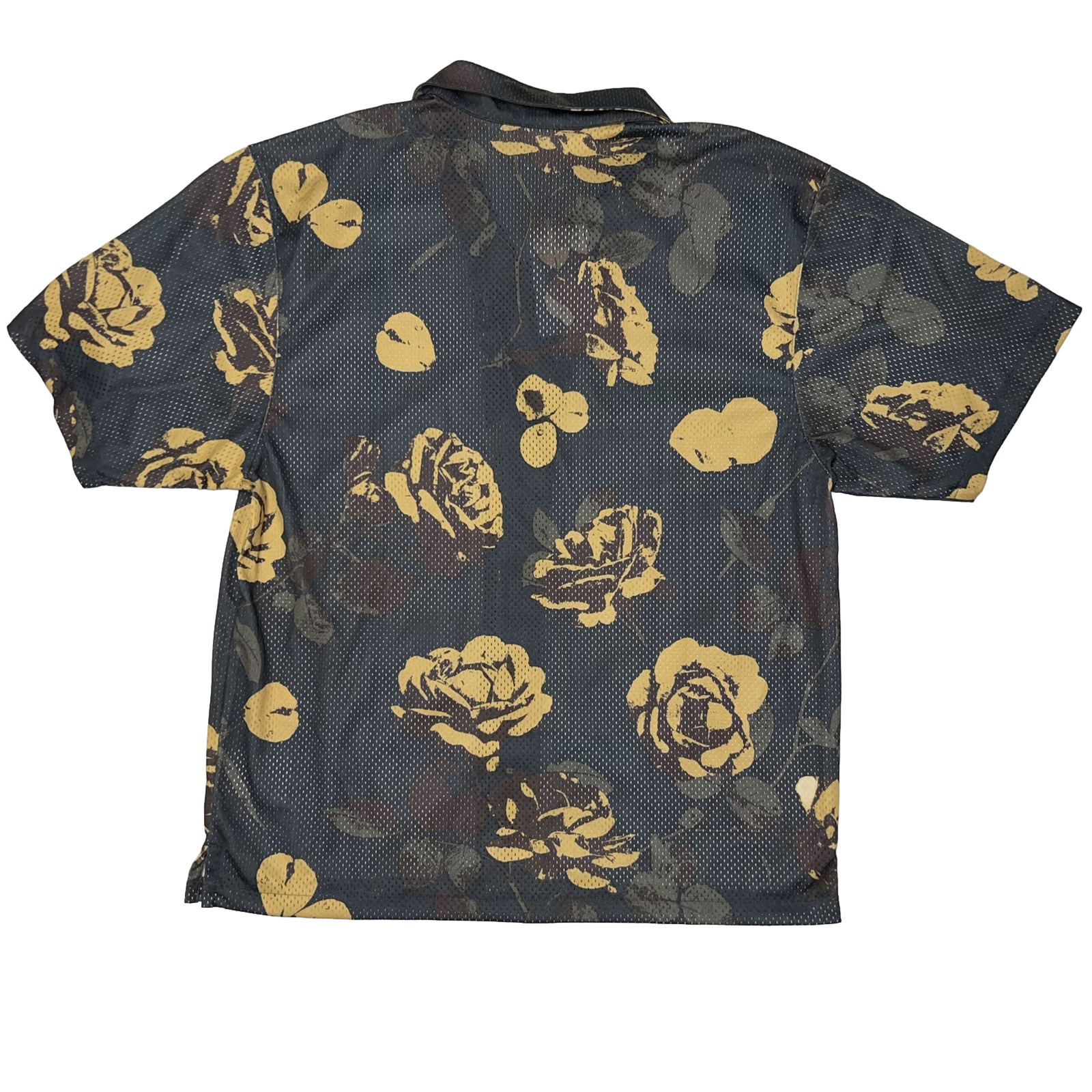 Nike Sportswear City Of Roses Floral Mesh Resort Button Down FJ1650-060 Size L gallery