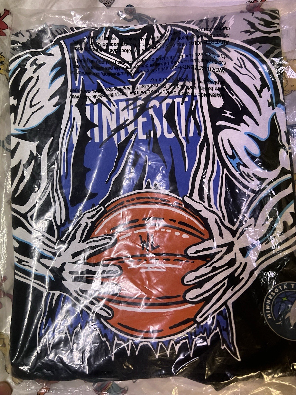 Warren Lotas x NBA Minnesota Timberwolves T Shirt XXL gallery
