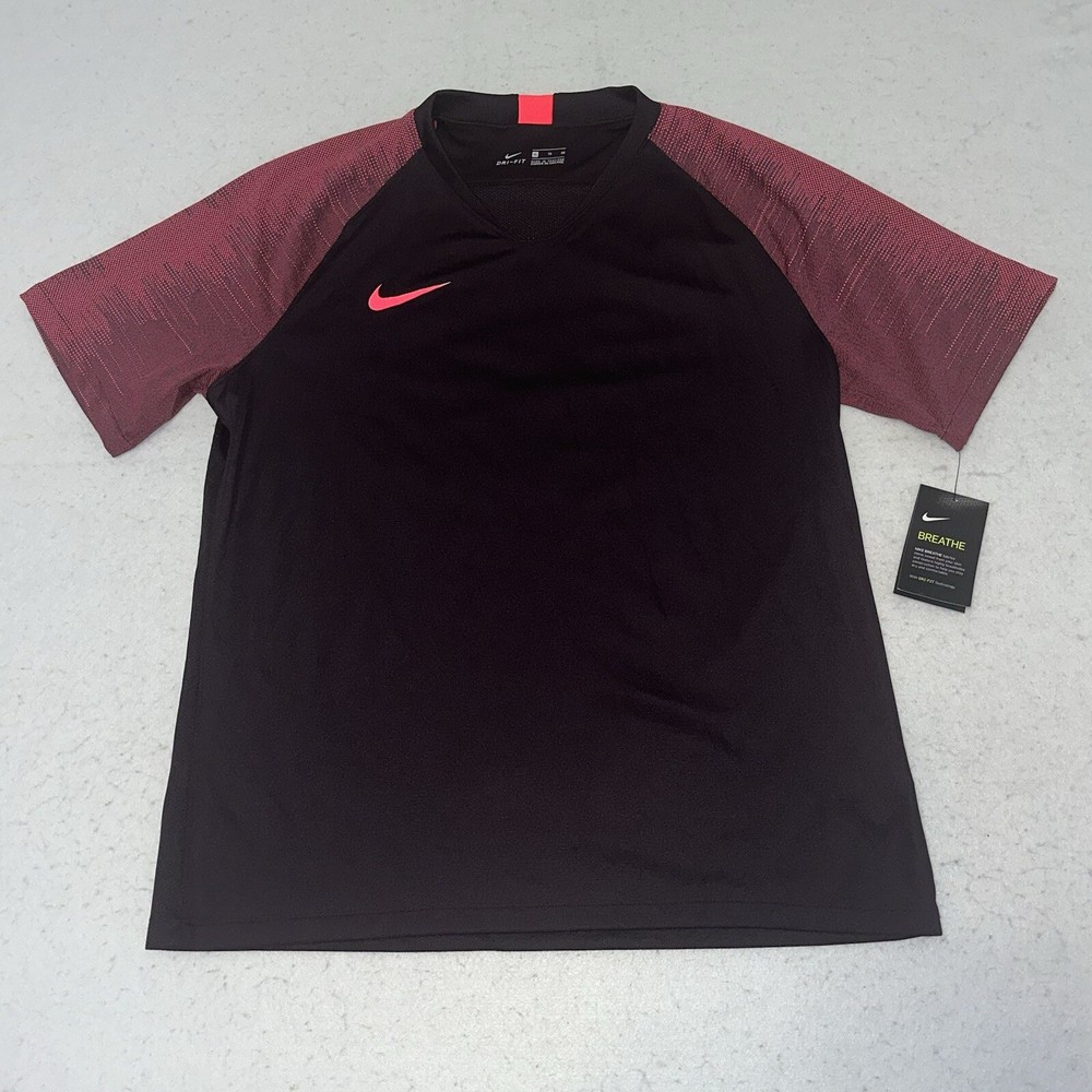 Nike Strike Jersey Shirt Mens Soccer Dri-Fit Pink Vapor Knit AT5870-659 Size XL