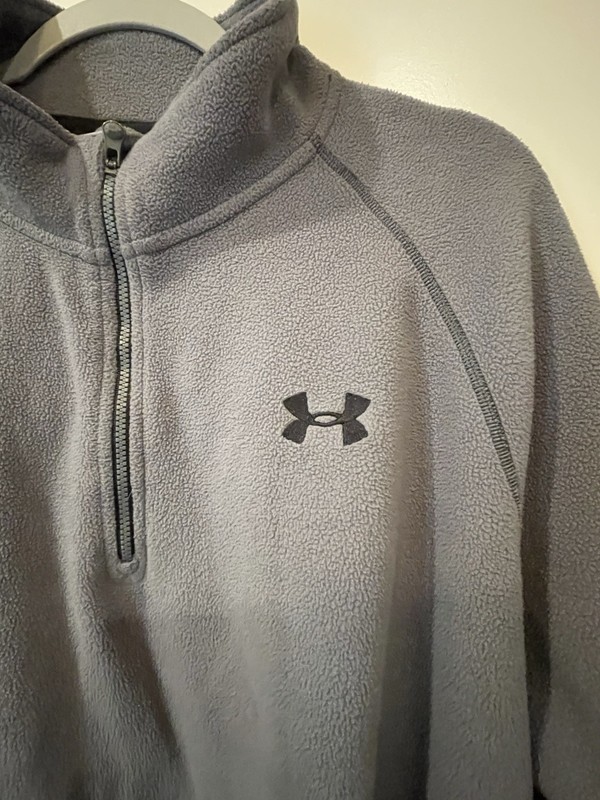 Under Armour Men's UA Armour Fleece Long Sleeve 1/4 Zip Pullover Size XL gallery