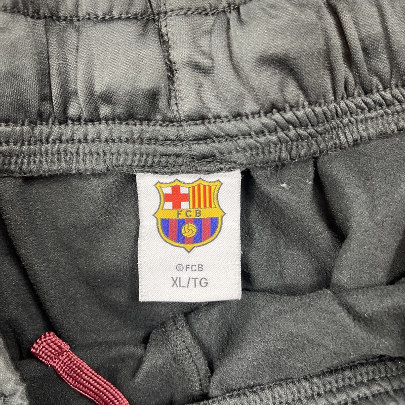 FCB FC Barcelona Soccer Jogger Pants Black Men's XL gallery