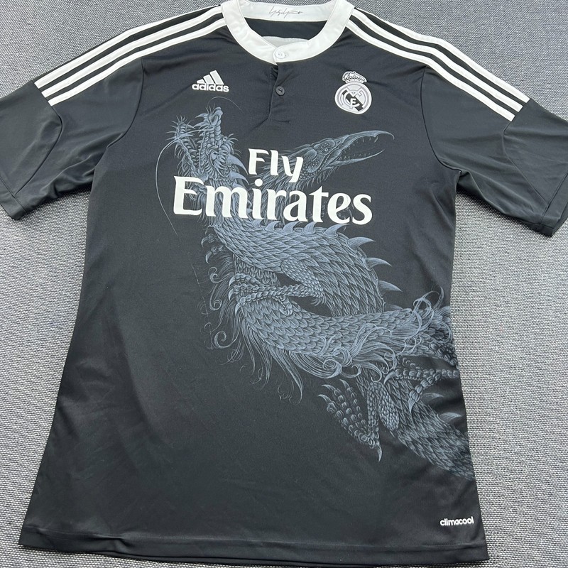 Real Madrid 2014 2015 Third Toni Kroos Football Jersey Large Dragon Yamamoto gallery