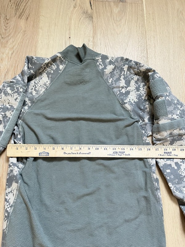 NWT Massif US Army Combat Shirt ACS Men M Large Flame Resistant ACU Digital Camo gallery
