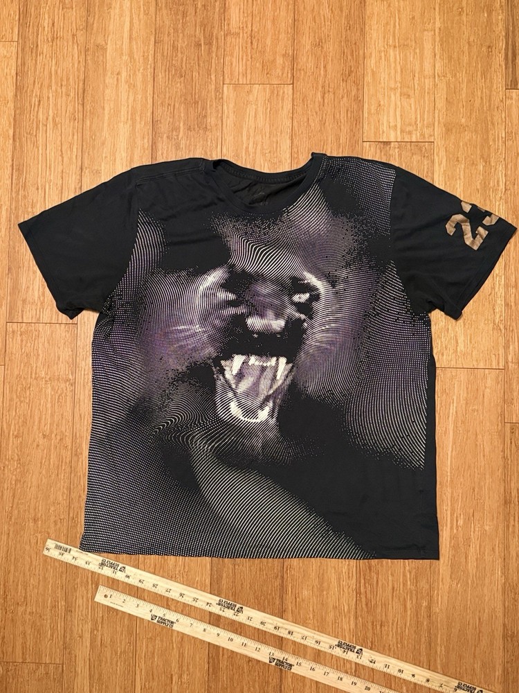 Nike Jordan Phantom Panther Dri Fit Number 23 Large Black AOP