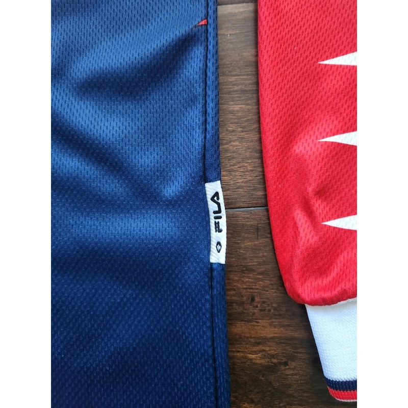 Vintage 90s Fila Goalie Soccer Jersey Claw Pattern Flocked Logo Made in ltaly gallery