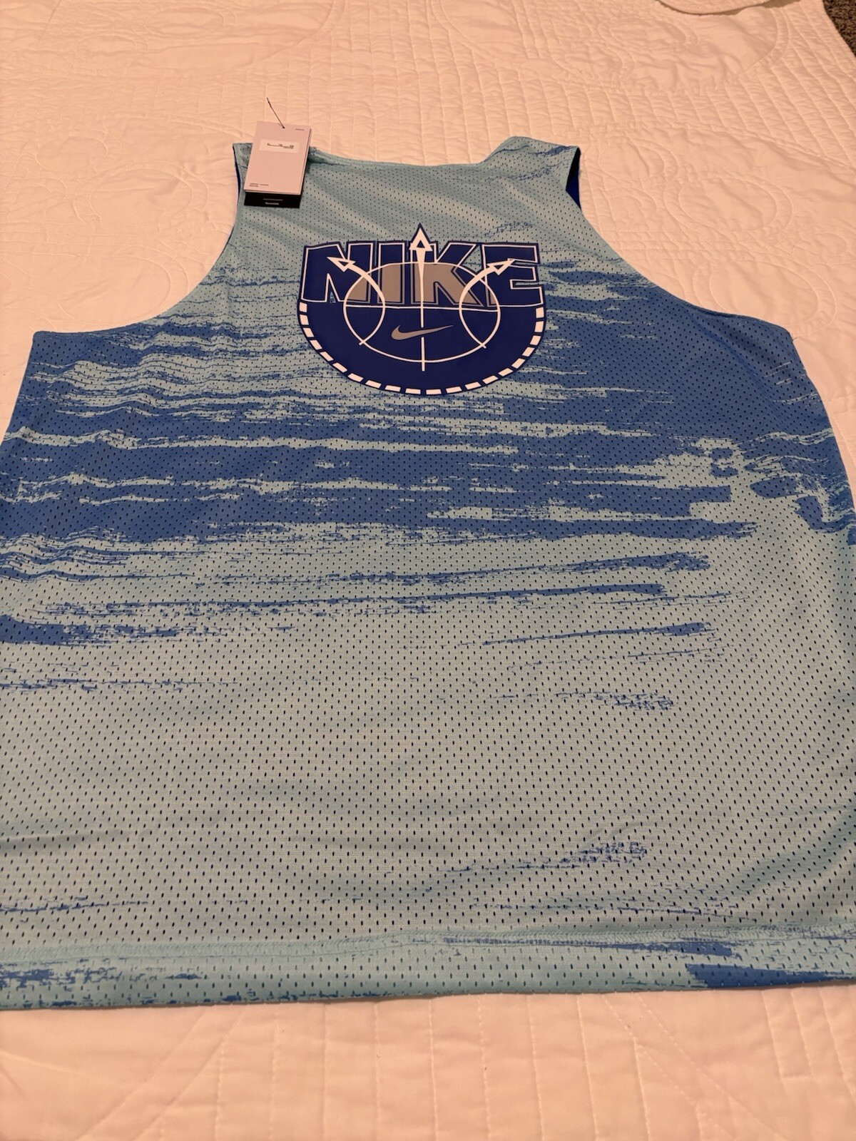 Nike Standard Issue Mesh Basketball Jersey Men's X-Large [DV9606-482] Reversible gallery