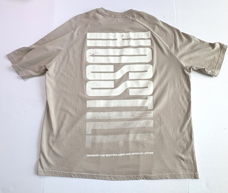 Hosstile oversized box fit gym bodybuilding tshirt S gallery