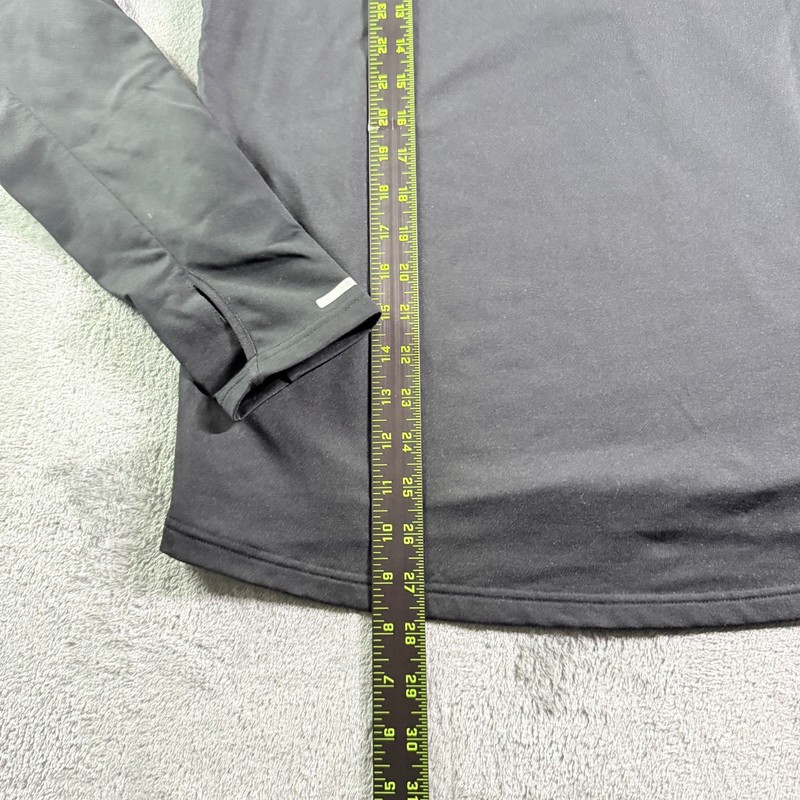 Eastern Mountain Sports Quarter Zip Pullover Mens Medium Black Long Sleeve gallery