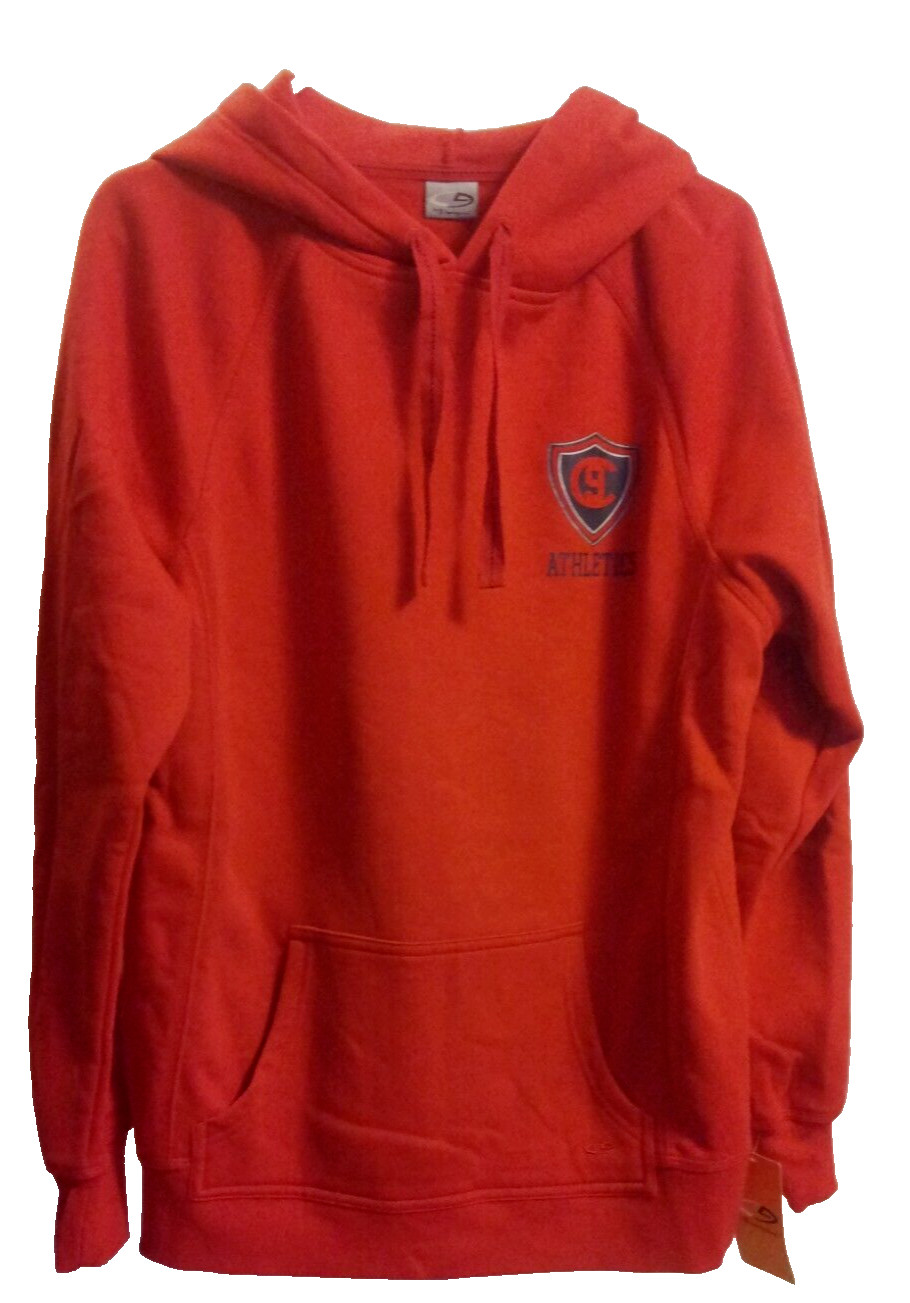 Mens C9 Champion Red Sweatshirt Size Large Athletic Hooded Pullover Graphic Logo gallery