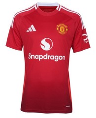 Adidas Men Manchester United Home T-Shirts Red MUFC Soccer GYM Tee Shirts IU1397