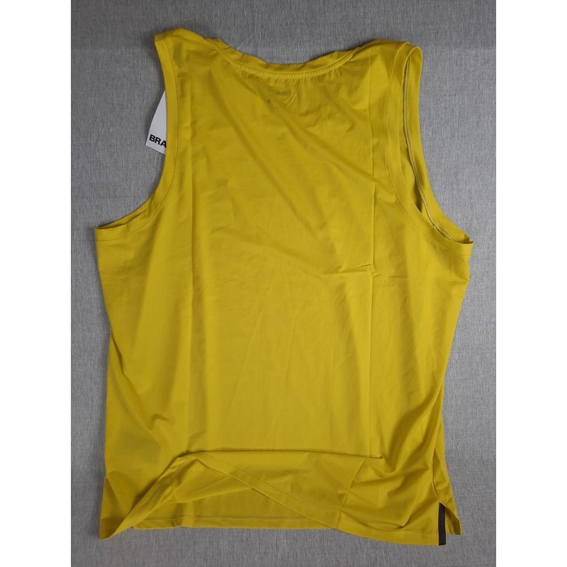 Brady Men 2XL Lightweight Stretch Performance Run Tank Tops Round Neck Polyester gallery
