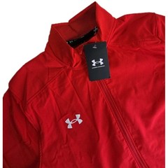 Under Armour Motivate 2.0 Mens Short Sleeve Pullover | Small Red Nwt