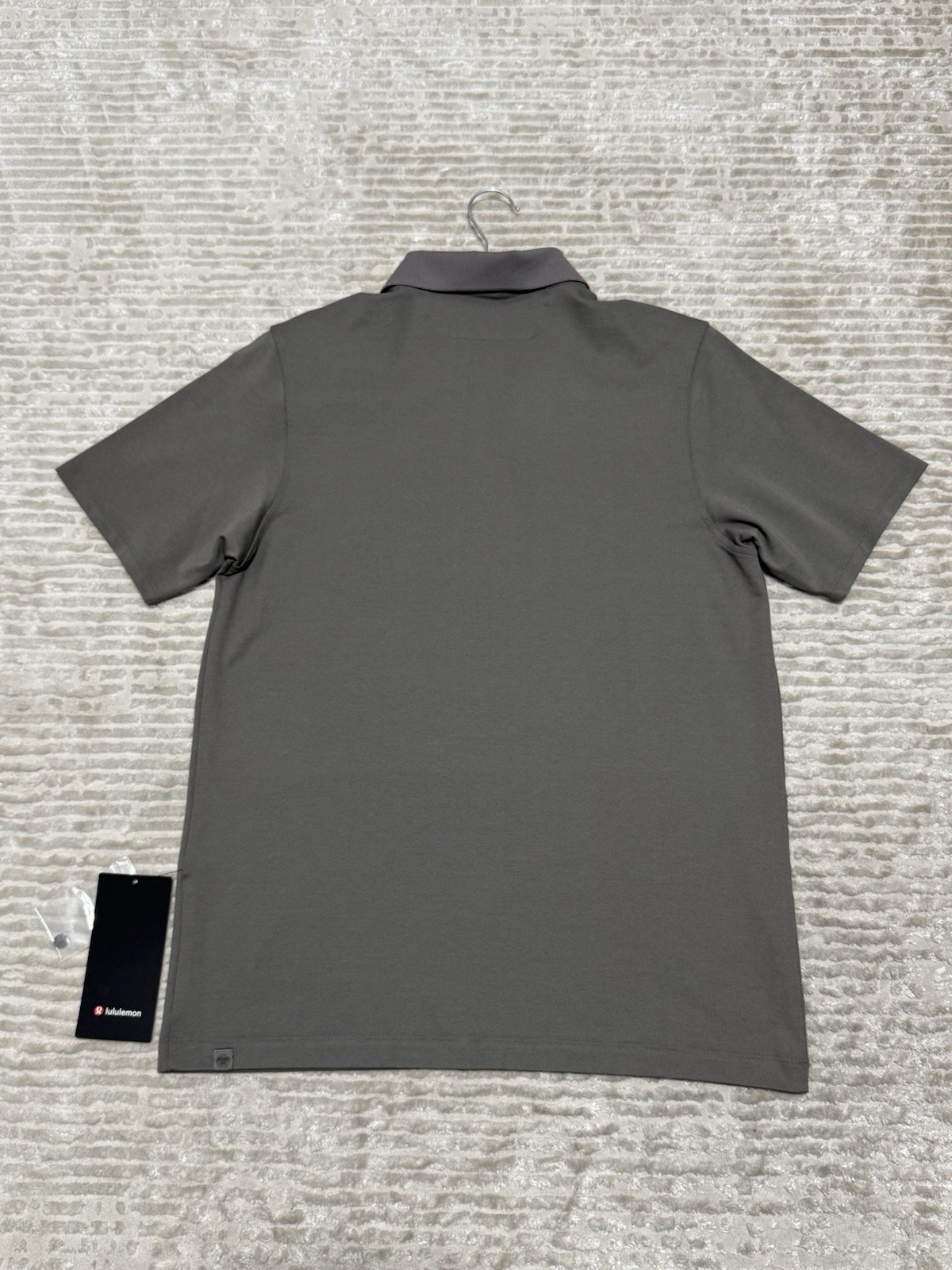 Lululemon Pique Classic Fit Short Sleeve Polo T Shirt Rover - Medium gallery