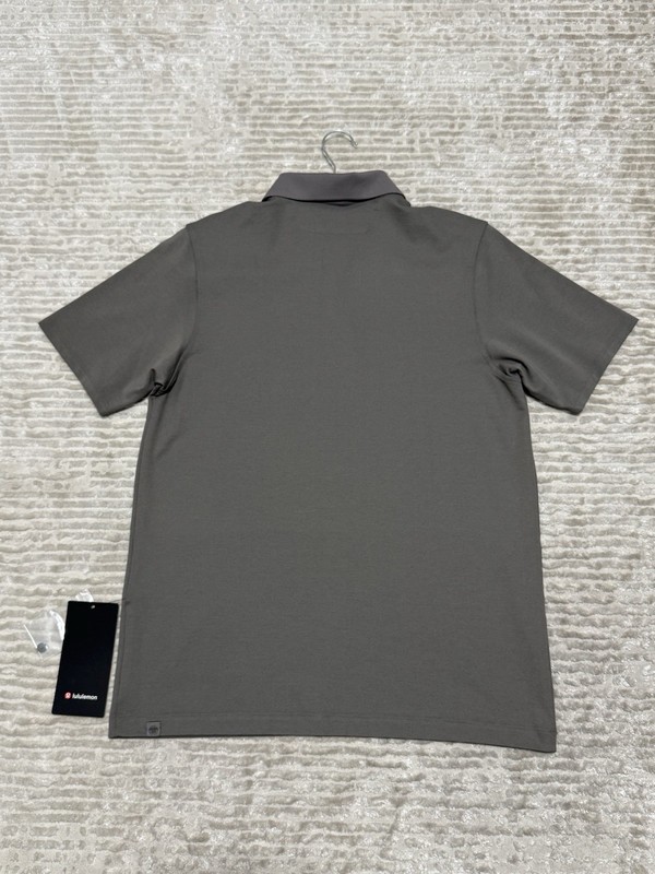 Lululemon Pique Classic Fit Short Sleeve Polo T Shirt Rover - Medium gallery