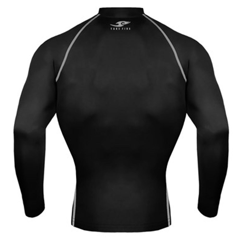 Take Five Mens Skin Tight Compression Base Layer Running Shirt S~2XL Black 001 gallery