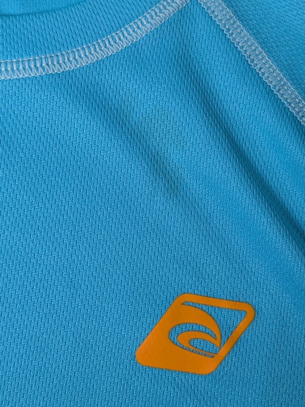 Men's Laguna Active Shirt Athletic Beach Surf Tee Blue T-Shirt Sun Protection LS gallery