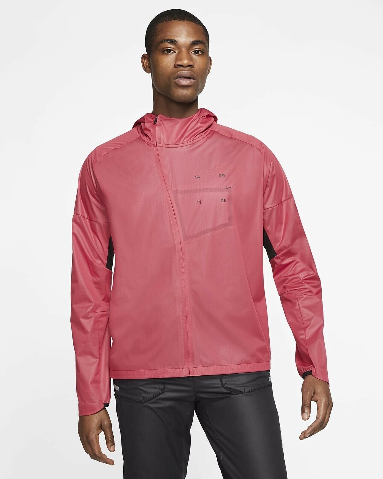 Nike Tech Pack 3 Layer Running Jacket Medium Red Black New CT2381-615#size L NWT gallery