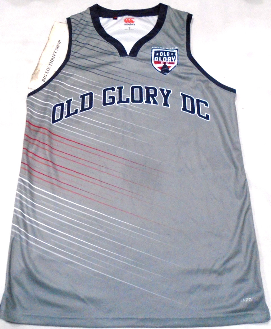 Canterbury Old Glory DC Rugby Football Club Tank Top Shirt Size Medium Men gallery