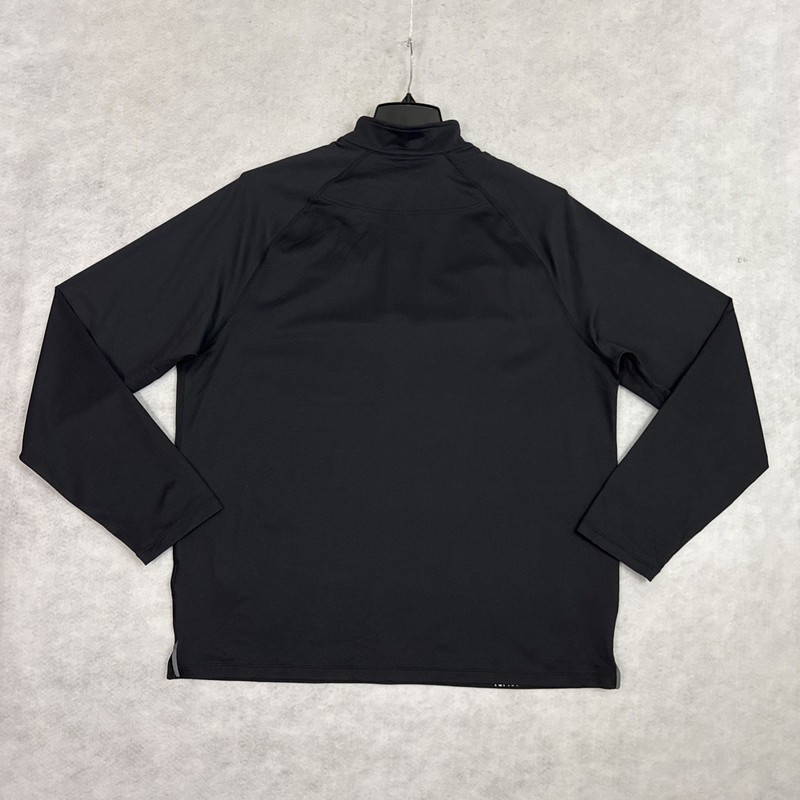 Rhone Session Pullover Mens XL Black Performance Golf 1 /4 Zip Stretch gallery