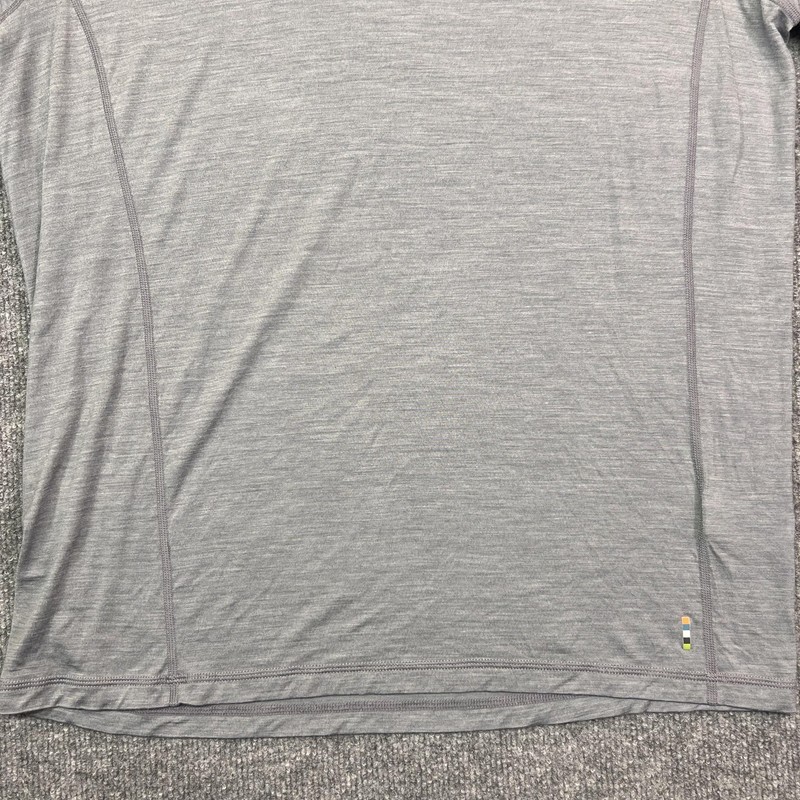 Smartwool Shirt Mens Medium Gray Merino Sport 120 Go Far Feel Good Tee Top gallery