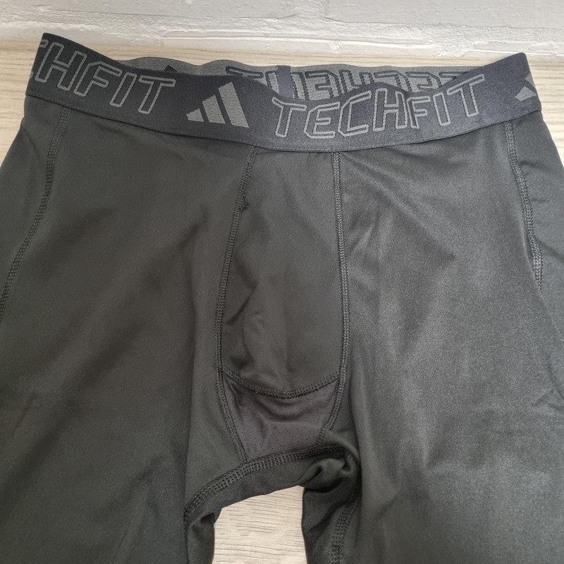 Adidas Men's Black Techfit Compression Leggings Medium gallery
