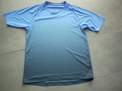 Uniqlo Men Peformance Dry-Ex Blue Short Sleeve Top – Size S