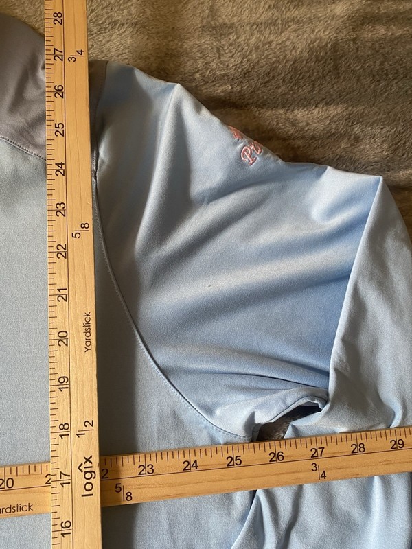 Peter Millar Pullover Men XL Blue 1/4 Zip Golf Performance Stretch Outdoor gallery