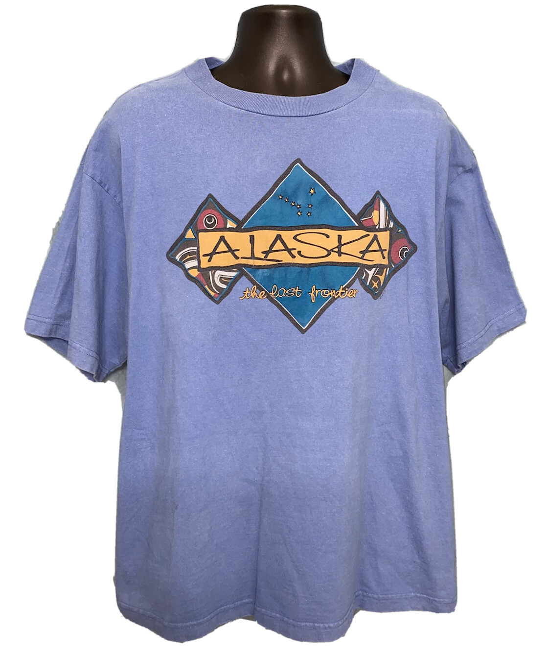 Vintage The North Face Alaska Last Frontier Short Sleeve Shirt Men's XL gallery
