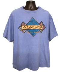 Vintage The North Face Alaska Last Frontier Short Sleeve Shirt Men’s XL