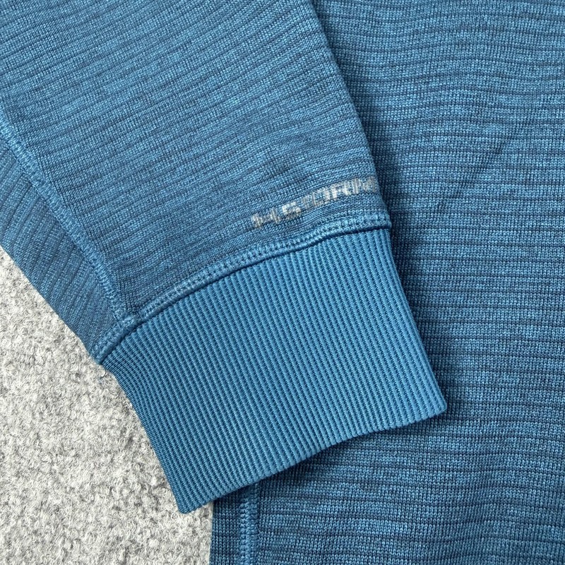 Under Armour ColdGear Pullover Mens XL Blue 1/4 Zip UA Storm Fleece Thermal gallery