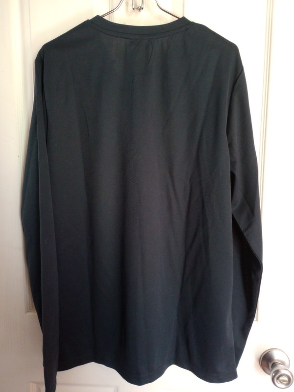 Snap-On Tools Long Sleeve Pullover Shirt Mens Large Navy Blue 100% Polyester gallery