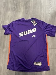 Nike NBA Phoenix Suns Team Issued Player Shooting Shirt Sz M DN9471-504 New PE
