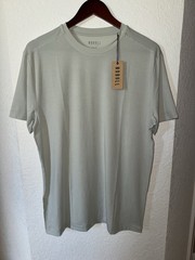 NOBULL Men’s Green Workout Performance Tee Shirt New With Tags Size L Mint