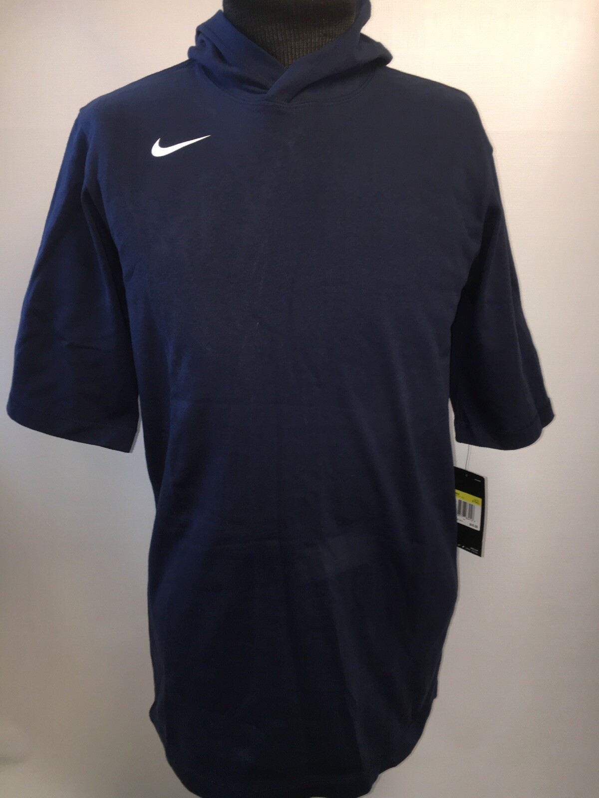 Nike Men's Midnight Navy XS Basketball / Workout Hoodie T-shirt MSRP $45 NWT gallery
