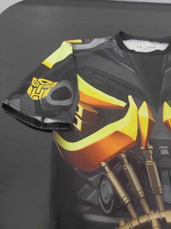 Under Armour Transformers Bumble Bee Compression T-shirt Medium gallery